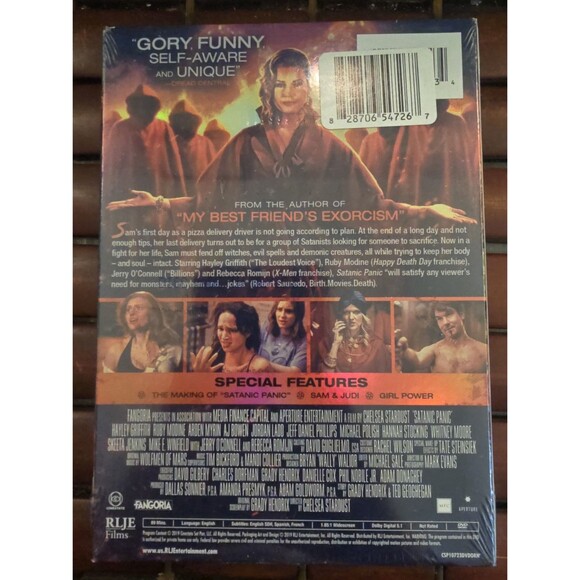 Panic aka Satanic Panic DVD 2019 Widescreen Brand New Sealed Cult Movie - Picture 2 of 2